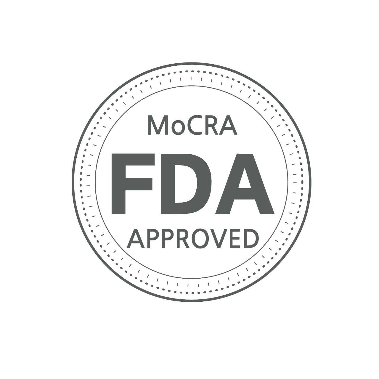 MoCRA FDA APPROVED マーク